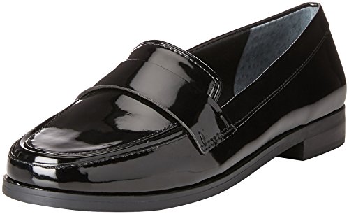 Franco Sarto Women s Valera Slip-on Loafer, Black, 8.5 W US