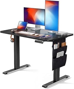 Marsail Elektrischer Höhenverstellbarer Schreibtisch 100 x 60 cm
