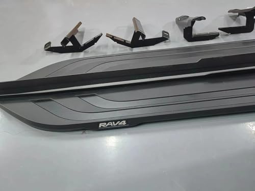 Estribos laterales para Toyota RAV4 2019-2024 de aluminio miniatura 7