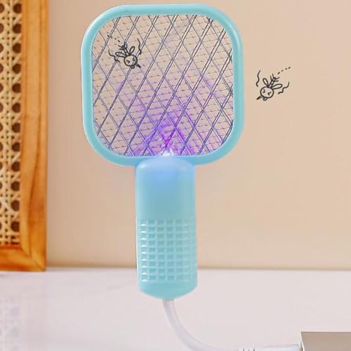 Image of Electric Fly Swatter Easy to Use Small Animals Swatter for Travel Outdoor Camping Black | Yard, Garden & Outdoor Living | Gardening Supplies | Weed & Pest Control