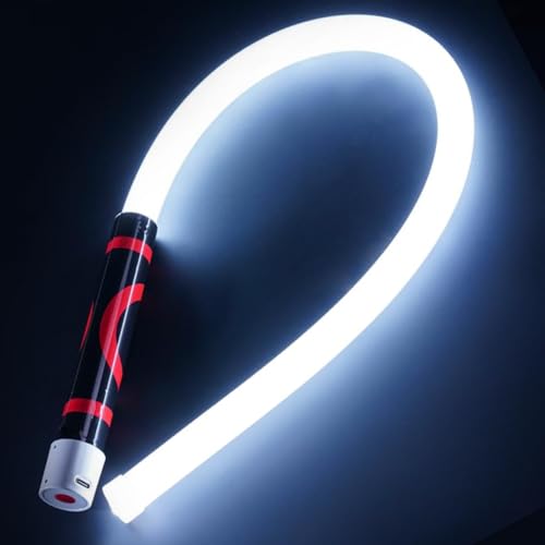 Bâton Lumineux LED Flexible de 76 cm, Lampe de Travail Super Lumineuse Pliable 2026 NOUVEAU avec 3 Modes, Lampe Torche LED Rechargeable Mains Libres pour...
