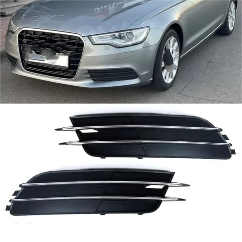 Cubierta luz antiniebla para A6 C7 Pre-facelift y molduras de parachoques 5