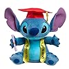 Just play disney stitch class of 2025 graduation 13 inch large plush stitch stuffed animal blue alien kids toys for ages 2 up  urban country home decor