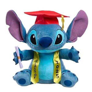 Justplaydisneystitchclassof2025graduation13inchlargeplushstitchstuffedanimalbluealienkidstoysforages2up Urban Country Home Decor Just play disney stitch class of 2025 graduation 13 inch large plush stitch stuffed animal blue alien kids toys for ages 2 up urban country home decor