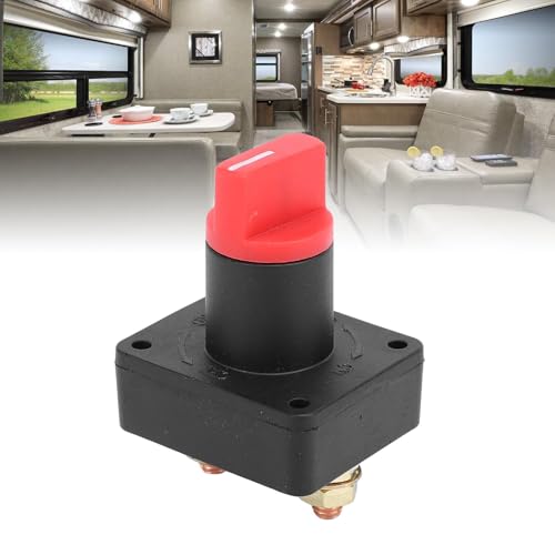 Interruptor de Desconexão da Bateria 300a, Interruptor de Corte de Bateria de Desconexão Rápida, Con