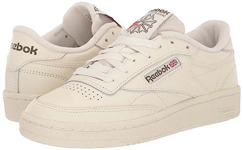 Image of Reebok Club C 85 Mens Tennis Shoes, Casual Fashion White Sneakers for Men