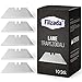 Filzada® 10x PROFI Lame trapezoidali per coltelli da tappeto - 0,5 x 0,5 mm - Lame di ricambio ultra affilate anche per coltelli da taglio