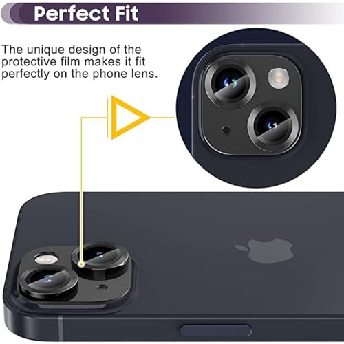 Image of Camera Lens Protector Iphone 14 /14 Plus Black Pack of 1