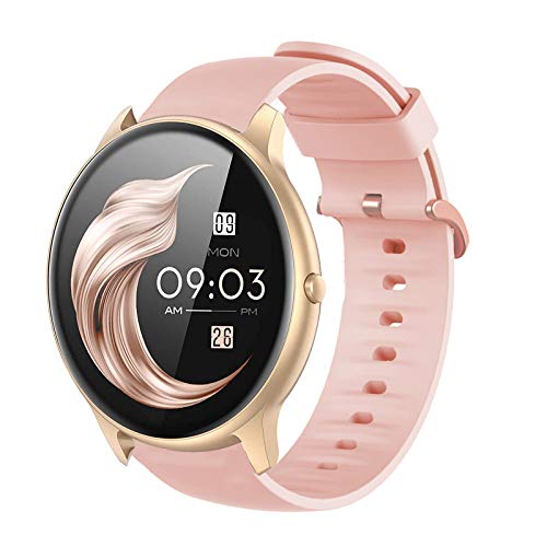 Giaogor Armband Kompatibel Für AGPTEK Smartwatch, Sport Silikon Classic Ersatz Uhrenarmband Für AGPTEK LW11 Smartwatch (Rosa)