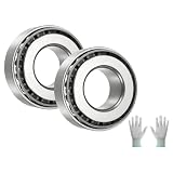QUARKZMAN 2 Sätze HM88649/HM88610 Kegelrollenlager Satz Kegel und Topf 1.375" Bohrung x 2.8438" Außendurchmesser x 1" Breite Chromstahl Kegellager Satz