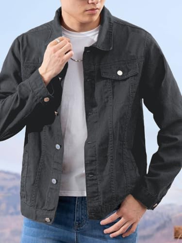 Image of TOPLOT Men's Jacket | Stylish Outerwear Design | Premium Quality | Regular Fit Structure | Comfortable Wear | Trendy Look Styling | Functional Layering | Perfect for Casual & Outdoor Wear (5266)