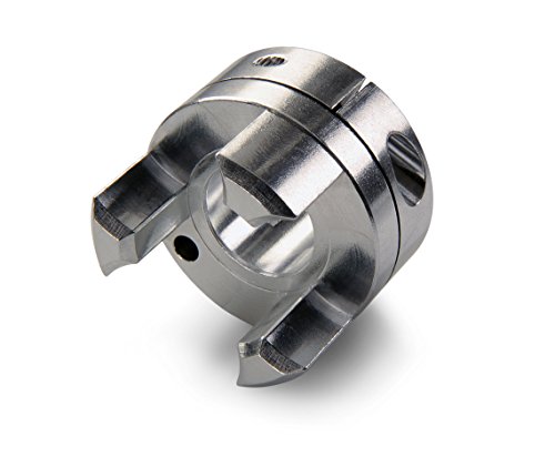 Ruland JC26-12-A Jaw Coupling Hub, Clamp Style, Polished Aluminum.750