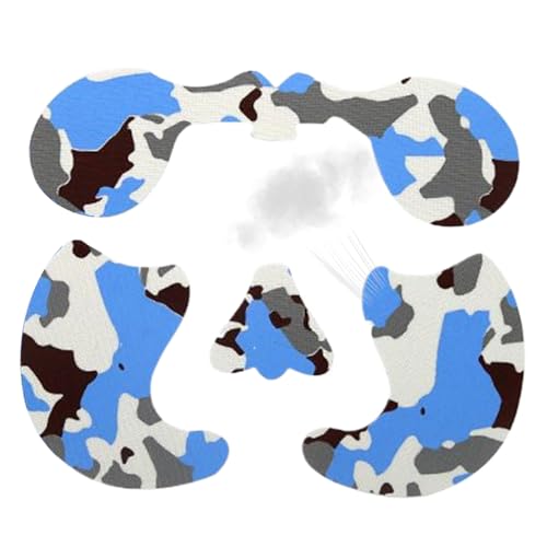 Ratpzou Autocollant Visage Snowboard,Protection contre le Vent et les UV - Patchs Cutanes Impermeables Et Resistants Au Soleil - Pour Hommes Femmes Hiver Pêche Sur Glace Escalade Randonnée Sport