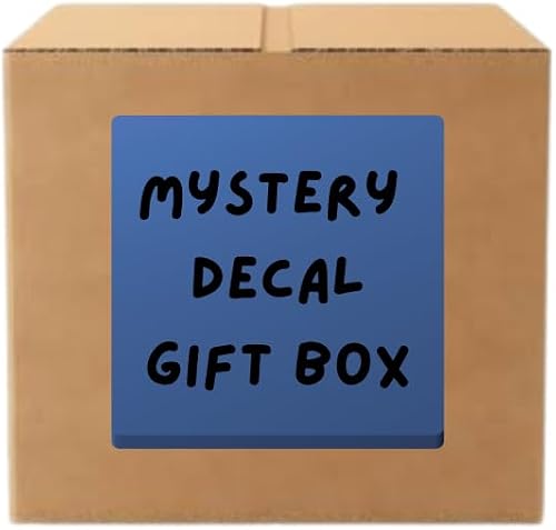 Mystery Decal Gift Box 20x Mixed Home Decor & Vehicle Decals Indoor Outdoor