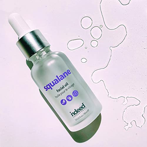 Indeed Labs Squalane Facial Oil, Lightweight, Non-Greasy, Natural Moisturizing Oil For Face And Body, 1.0 Fl Oz (30 Ml) #TOP2