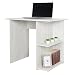 Produktbild RICOO Schreibtisch klein 82 x 76 x 60 cm Eiche WM089-EP weiß Bürotisch Sekretär