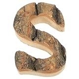 Genérico Letrero de Madera Rústica Números Árabes Grandes, Acabado Liso