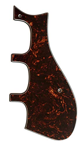 �M�^�[�s�b�N�K�[�h For Harmony H75 H78 Silvertone 1454 Airline 7230 Style Guitar Pickguard Scratch Plate (4�v���C�u���E���g�[�^�X)