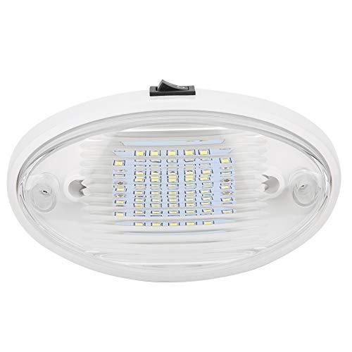 ANGGREK 12V 400lm LED Ceiling Light High Brightness Interior Lamp for Car RV Yacht Boat Trailer Ceiling Light LED