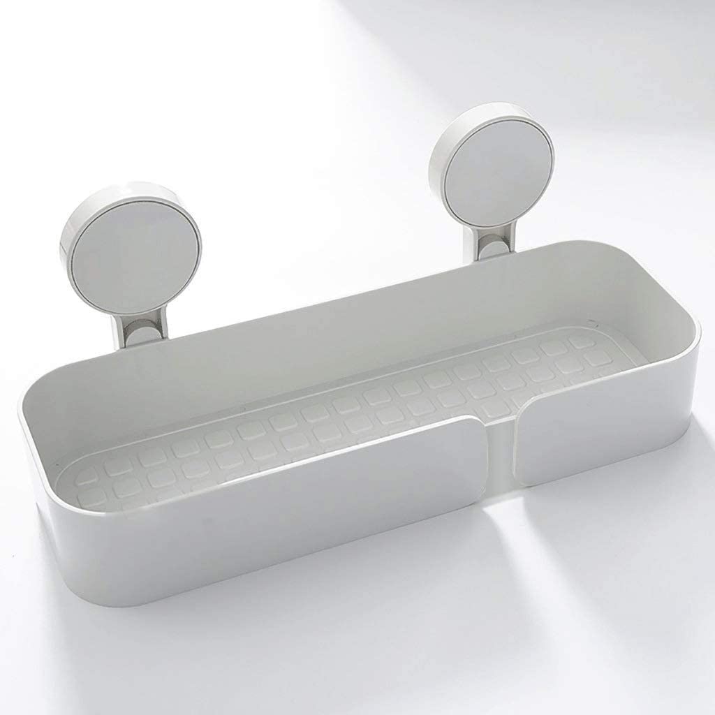 ZJHFFFG Bathroom Wall Organizer Shower Caddy Wall Adhesive with Towel Rack Toothbrush Shampoo Holder for Shower Storage
