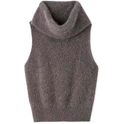 SNIDEL フォックスアルパカショートカーディガン　ノースリプルオーバー SNIDEL フォックスアルパカショートカーディガン ノースリプル