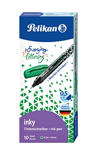 Pelikan Tintenschreiber Inky 273, gr&uuml;n, 10 St&uuml;ck