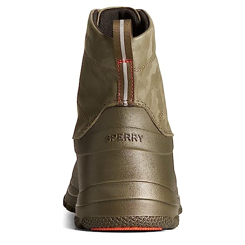 Image of Sperry Men's Duck Float Snow Boot, Olive Camo, 14
