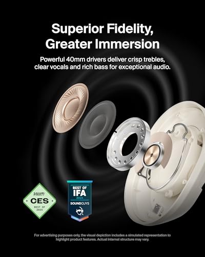 Belkin SoundForm Isolate Over-Ear ANC Headphones (2 Colors) - image 6