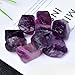 OPHRBU Natural Amethyst Bulk,0.55lbAmethyst Crystals Raw Natural Healing Crystal Stones,for Healing, Yoga,Reiki, Meditation, Witchcraft and Home Decor (Purple)