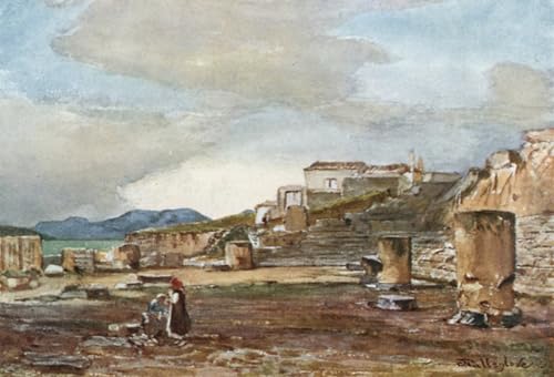 Art Murale Impression Pour la Décoration Murale Temple Eleusis Poster 60x90cm