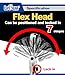 LABEAR - Flat End Flex Head EDC Ratchet Wrench Set - Screwdriver Accessory Compatible with Multitools' Flat Bit Adapters