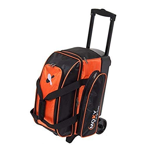 Moxy Bowling Products Double Roller Bowling Bag- Orange/Black