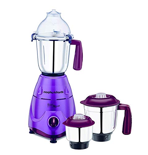 (Renewed) Richards Morphy Icon Royale 600-Watt Mixer Grinder-(Orchid) - Image 4