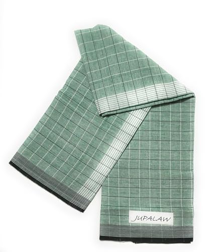 Image of 100% Pure Cotton Checked Fancy 2mts lungi,