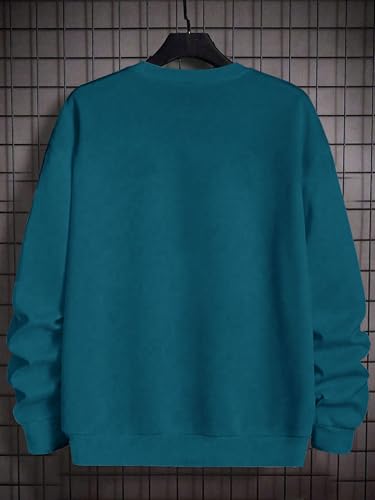 Image of Noble Monk Men's Baggy Fit Sweatshirt | Drop Shoulder Oversized Sweatshirt | Long Sleeve Zip with Collared Sweatshirts for Men's