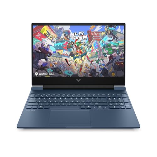 HP Victus Gaming Laptop 15-fa2011nx, 15.6" FHD, Intel Core i5-13420H (13Th Gen), NVIDIA GeForce RTX 3050, 16GB RAM, 512GB SSD, Windows 11 Home, Performance blue - D2JQ0EA