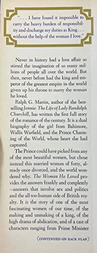 The Woman He Loved: The Story of the Duke and D... [Unknown] 0671218107 Book Cover