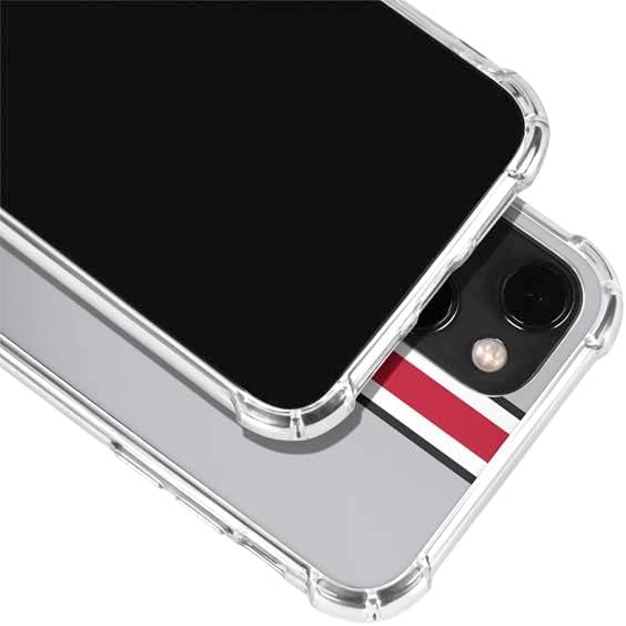 Skinit Clear Phone Case Compatible with iPhone 13 - Officially Licensed Ohio State University Buckeyes Design