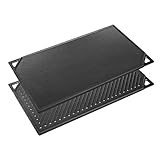 Utheer Cast Iron Griddle, Reversible Griddle for Gas Grill, Griddle Pan for Stove Top, Oven, Grill or Campfire (16.75'' x 9.5'')