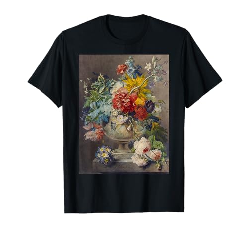 Photo de Georgius Van Os Bouquet de Fleurs dans Un Vase Art T-Shirt