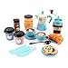Model Coffee Maker Set for W/ Pot & Cup Pretend for Play Realistic Bakery Toy Accessory Cooking Toy for Toddle Kitchen Set Kitchen Bowl