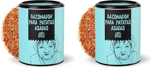 Just Spices Sazonador para Patatas Asadas, 72 g, Saborazo para tus patatas al horno (Paquete de 2)
