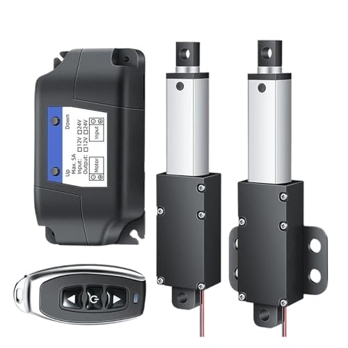 Actionneur linéaire 24V motorisation robotique commande sans fil