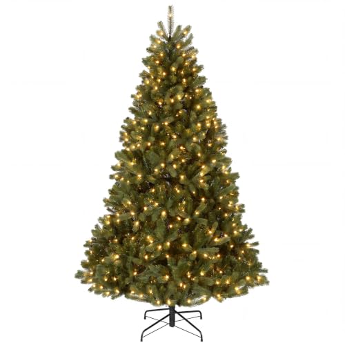 National Tree Company 6.5ft Pre-Lit Downswept Douglas Fir Christmas Tree