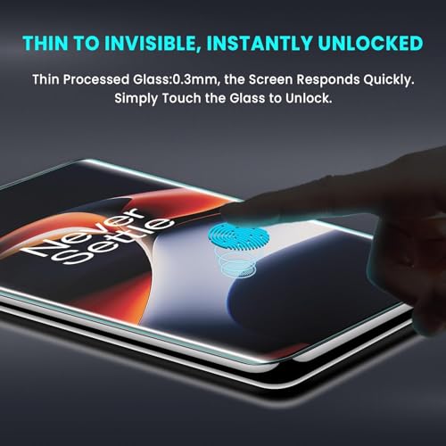 Image of Diruite UV Tempered Glass for Oneplus 10 Pro- Premium 9H Hardness, Full Edge-to-Edge Coverage, Crystal HD Clarity, UV Glue with Easy Installation Kit (Pack of 1)