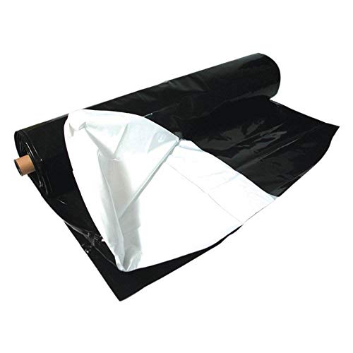 Black & White Poly Film 5.5 Mil 10' x 100