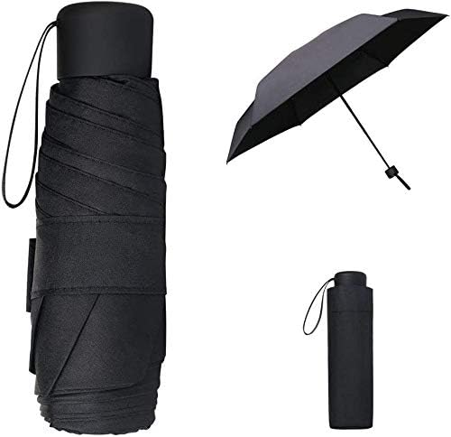 Mini Folding Umbrella Pocket Umbrella Lightweight Compact Folding Umbrella