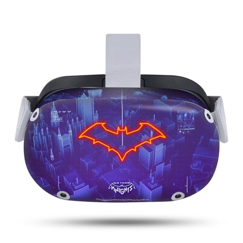 Head Case Designs Officially Licensed Gotham Knights Red Hood Character Art Vinyl Sticker Skin Decal Cover Compatible with Meta Quest 2