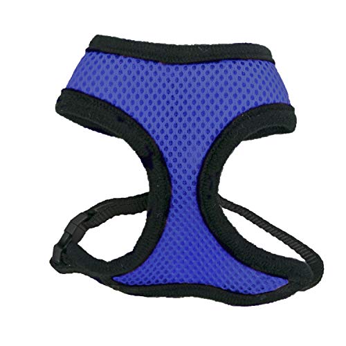 Image of Four Paws Comfort Control Dog Harness Blue Extra Small