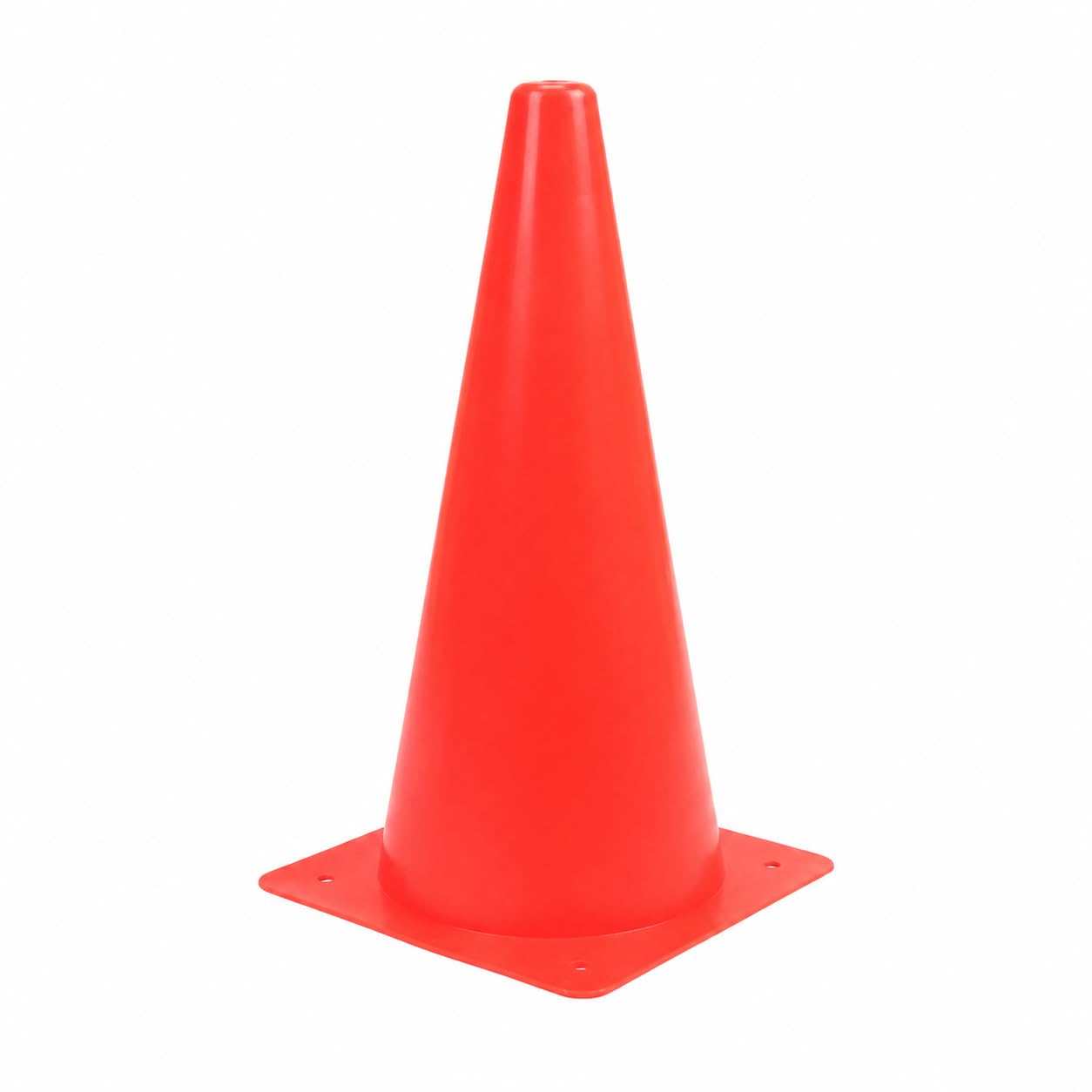 Plastic Training Cone for Soccer, 38 cm, Sports Cone for Agility and Path Marking, Ideal for Kids and Athletes Red-image-40